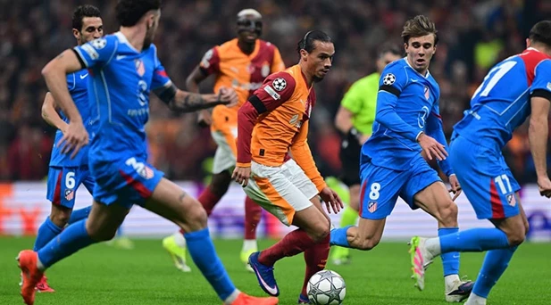 Galatasaray evinde konuk ettiği Atletico Madrid ile puanları paylaştı.