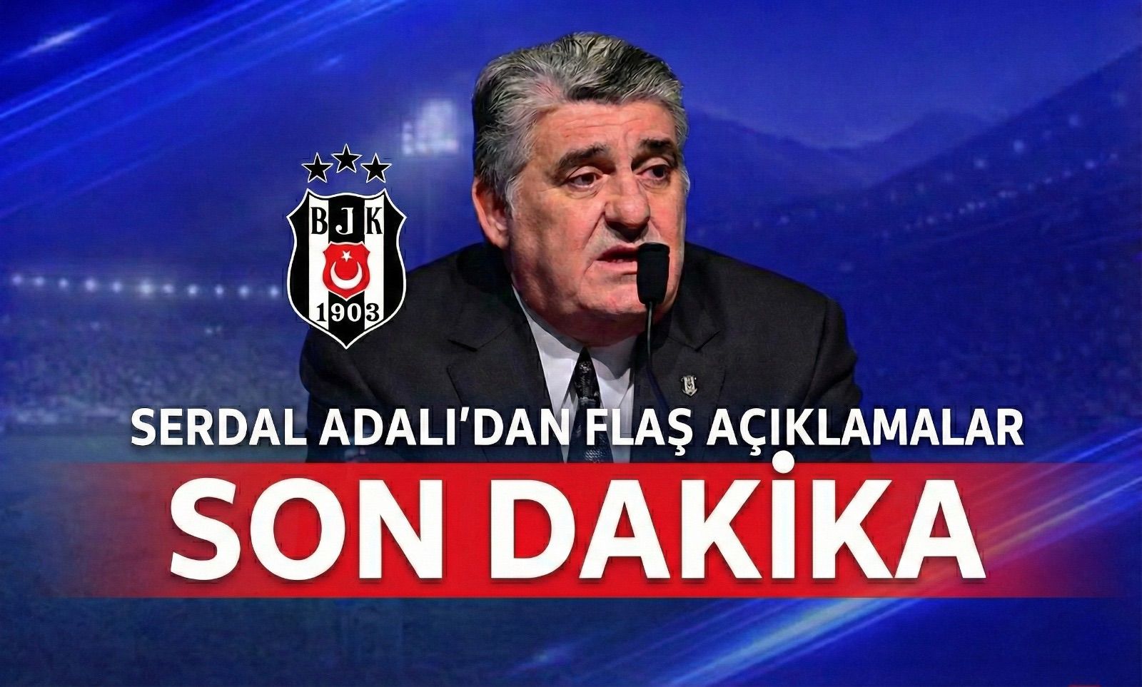 Beşiktaş’ta transfer bombası ve “enkaz” resti: Serdal Adalı sessizliğini bozdu!
