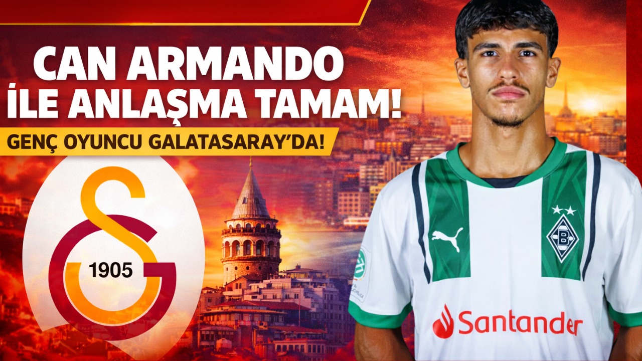 Galatasaray, genç yetenek Can Armando Güner transferinde mutlu sona ulaştı